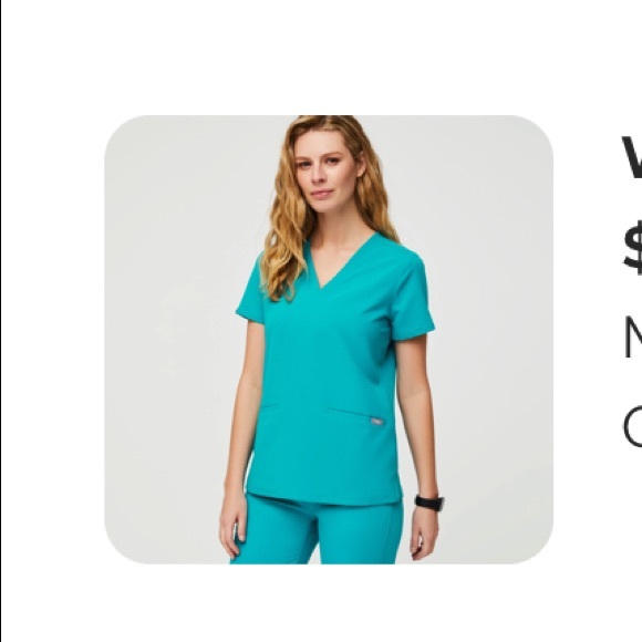 Womens figs scrub top - Picture 1 of 1